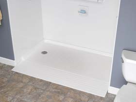 ADA wheelchair shower Bathroom Remodeling photo